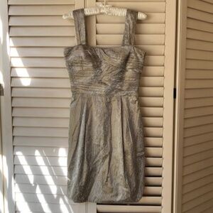 Diane von Furstenberg Metallic Cocktail Dress🍸